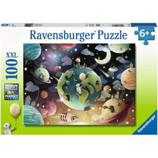 👉 Puzzel XXL kinderpuzzels Fantasie Planeten (100 stukjes) 4005556129713