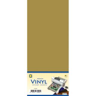 👉 Vinyl goud Crafts & Co Premium Glanzende Vellen 8716133624014