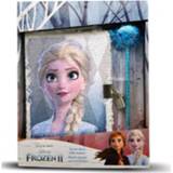 👉 Dagboek Disney Frozen Met Pailletten - 22 X 27,5 5 Cm Inclusief Pen 8435507825160