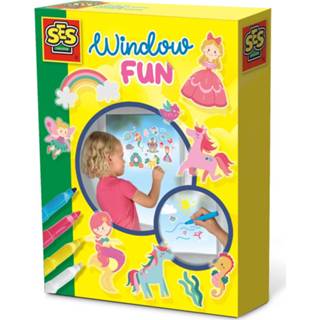 👉 Multikleur Ses Creative Window Fun Prinses 20 X 15 Cm 8710341142728