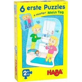 👉 Puzzel stuks HABA 6 eerste puzzels - Mijn dag 4010168248448