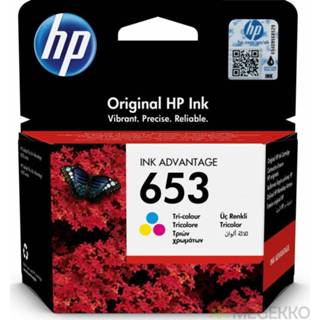 👉 Cyaan magenta geel HP 653 Origineel Cyaan, Magenta, 1 stuk(s)