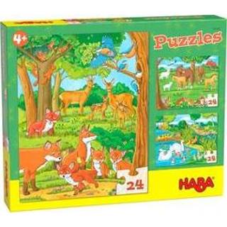 👉 Puzzel stuks Haba Puzzles Puzzels Dierenfamilies 4010168250526