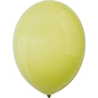 👉 Ballon geel Amscan Ballonnen Macaron 13 Cm Latex 100 Stuks 9557869018895