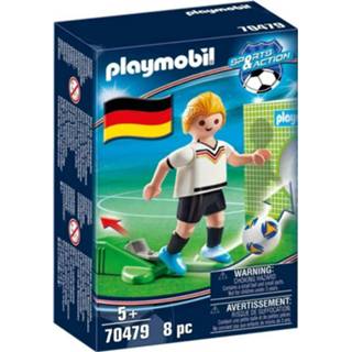 👉 Playmobil Sports & Action - Nationale Voetbalspeler Duitsland 70479 4008789704795