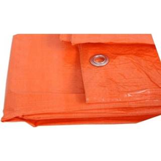 👉 Afdekzeil oranje kunststof / Dekzeil 3.9 X 4.9 Meter - Dekkleed Of Zeil Artikelen 8720147772869