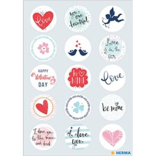 👉 Folie meisjes Herma Stickers Liefdesberichten 12 X 8,4 Cm 4008705154062