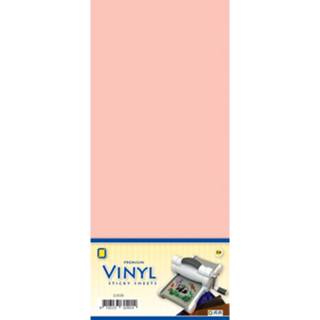 👉 Zalmkleurig vinyl Crafts & Co Premium Glanzende Vellen Zalmroze 8716133624106
