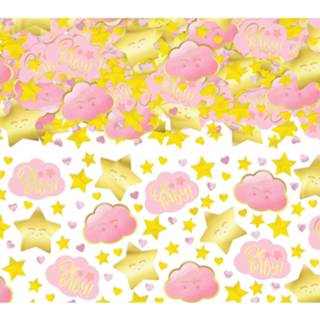 👉 Folie roze goud goudkleurig Amscan Confetti Junior Roze/goud 70 Gram 192937022481