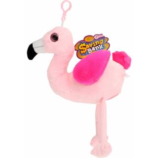 👉 Spaarpot roze pluche Toi-toys Pluchen Flamingo 45 Cm 8719904755580