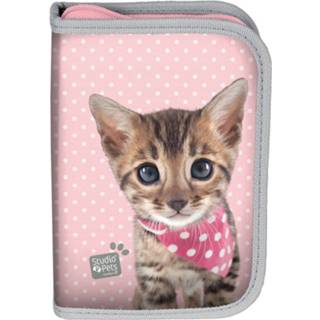 👉 Etui roze polyester Studio Pets Gevulde - 19.5 X 13.5 Cm 22 Stuks 5903162083858