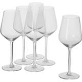 👉 Wijnglas witte glas transparant Alpina Wijnglazen Set - Voor Wijn Hoogte 21cm 37 Cl 6 Stuks 8711252864303
