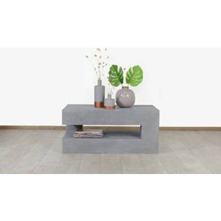👉 Salontafel beton cire Custom Made Betonlook Hampton met strak design