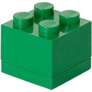 👉 Opbergbox groen polypropyleen Set Van 2 - Mini 4, Lego 6013739670639