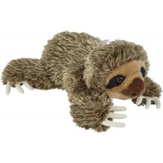 👉 Luiaard knuffel bruine pluche polyester bruin kinderen 25 Cm - Luiaards Wilde Dieren Knuffels Speelgoed Voor 8720147797930