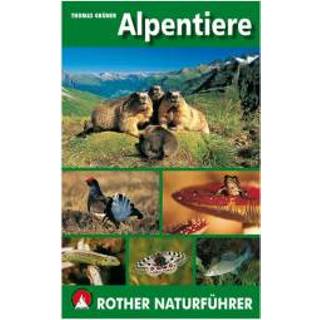 👉 Bergverlag Rother - Alpentiere - Natuurgids 1. Auflage 2016