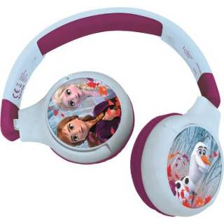 👉 Microfoon meisjes paars kinderen LEXIBOOK Disney Frozen 2-in-1 Bluetooth-hoofdtelefoon voor met ingebouwde 3380743086859