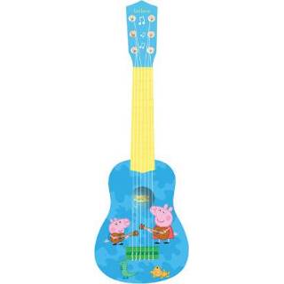 👉 Gitaar jongens kleurrijk LEXIBOOK Peppa Pig - Mijn eerste 3380743062532