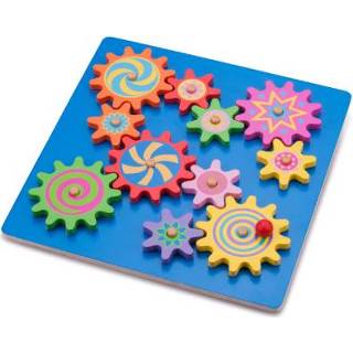 👉 Meisjes kleurrijk New Class ic Toys Versnellingspuzzel 8718446005252