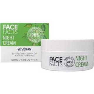 👉 Nachtcreme Face Facts 98% Natural Night Cream 50 ml 5031413921984