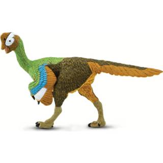 👉 Dinosaurus wit bruin groen blauw rubber Safari Citipati Junior 17 Cm Wit/bruin/groen/blauw 95866001520