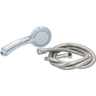 👉 Douchekop chroom Bath & Shower Met Slang - 5 Waterstanden 8711252166056