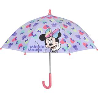👉 Paraplu multicolor kunststof multikleur meisjes Disney Minnie Mouse 66 Cm 8015831501277