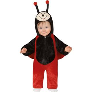 👉 Dierenpak polyester multikleur peuters Lieveheersbeestje Kostuum Voor 18-24 Maanden - Onesie/jumpsuit Verkleedpakken 8720147648799