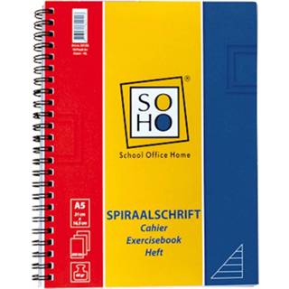 👉 Schrift Soho A5 Spiraal 200blz 8713261829113