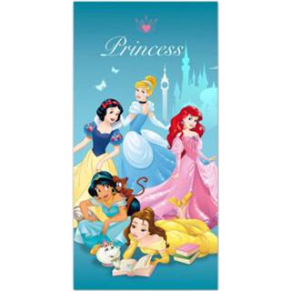 👉 Strandlaken polyester multikleur meisjes Disney Princess 70 X 140 Cm 5425039189550
