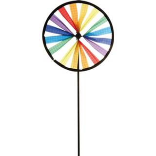 👉 Windmolen polyester multikleur Invento Magic Wheel Rainbow 50 X 16 Cm 4031169028303