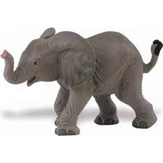 👉 Plastic kunststof grijs Afrikaanse Olifant Kalfje 8 Cm 8719538236028