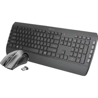 👉 Trust Tecla-2 Wireless Keyboard with mouse 800 - 1600 Dpi