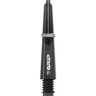 👉 Shaft zwart kunststof Bull's Shafts B-grip 2 Cl 28 Mm 3 Stuks 4022847539815