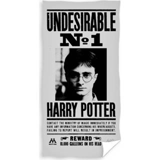 👉 Strandlaken katoen multikleur Harry Potter Wanted - 70 X 140 Cm Multi 5902689442520