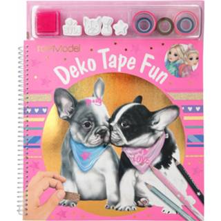 👉 Kleurboek papier meisjes Topmodel Deko Tape Fun 30 Cm 12-delig 4010070420598