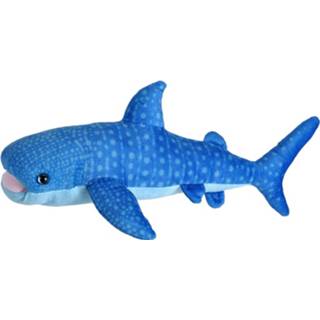 👉 Walvis knuffel blauwe pluche kinderen vinvis/walvis 35 cm speelgoed