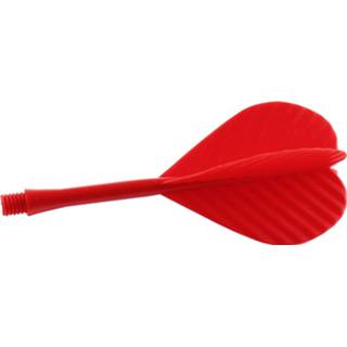 👉 Shaft rood kunststof Bull's Flights Met 70 Mm Draaddikte 8 4022847529137