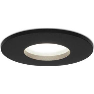 Inbouwspot zwart aluminium Dimbare LED Porto GU10 5 Watt 6000K IP44 8720364404765