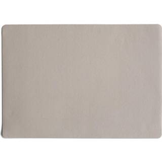 👉 Placemat leather PVC grijs Asa - T Table Top 33 X 46cm Stone 4024433320425