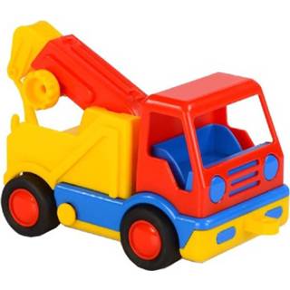 👉 Rood geel Polesie Toys Takelwagen 20 Cm Rood/geel 4810344009593