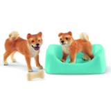 👉 Schleich Boerderij - Shiba Inu Moeder En Pup 42479 4055744029851