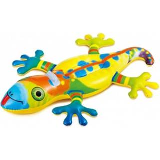 👉 Luchtbed multikleur kinderen Gekleurd Salamander/hagedis - Luchtmatrassen Opblaasbare Zwembad Speelgoed Voor 8720147184600