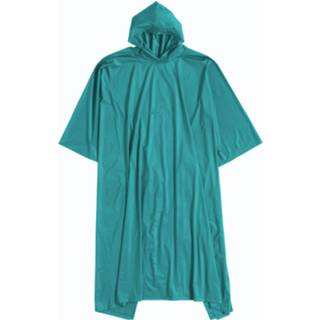 👉 Regenponcho kunststof blauw Falkx Unisex Aqua One Size 8718347837877