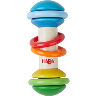 👉 Houten hout multikleur Haba Rammelstok 13 Cm 4010168244310