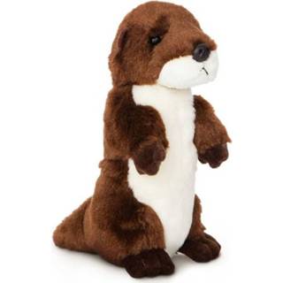 👉 Knuffel bruin pluche Aurora Otter 20,5 Cm 5034566317048