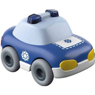 Blauw kunststof Haba Kullerbü Speelbaan Politiewagen 4010168228037