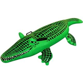 👉 Groen kinderen Opblaasbare krokodil 150 cm
