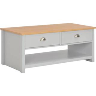 👉 Salontafel 100x50x42 cm grijs