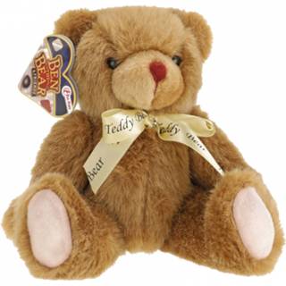 👉 Knuffelbeer bruin pluche Toi-toys Donkerbruin 25 Cm 8719904751728